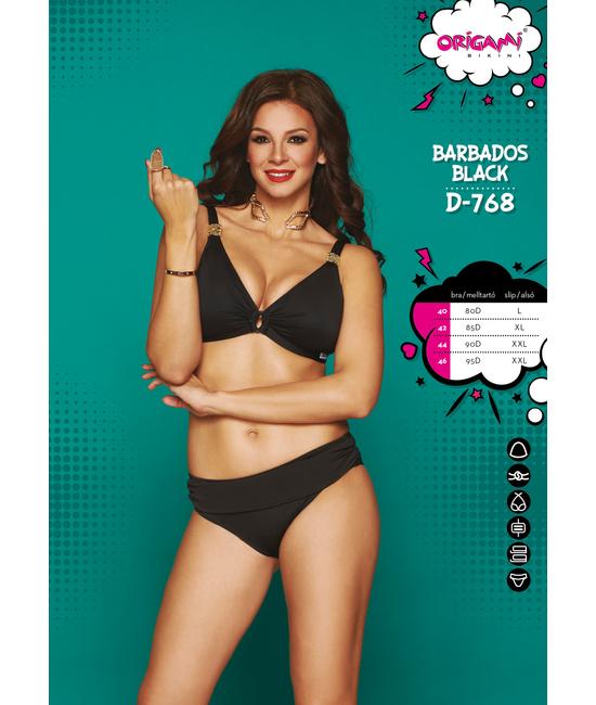 ORIGAMI BIKINI Barbados Black D-768 ORIGAMI BIKINI Barbados Black D-768